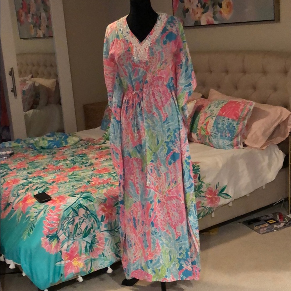 Lilly Pulitzer Coleman Maxi in Lets Cha Cha